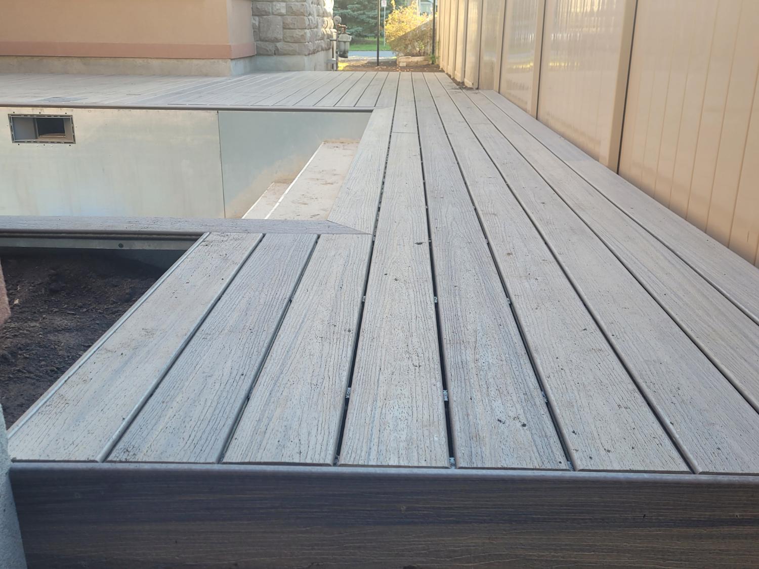 Pool deck
